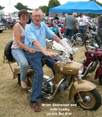 Brian Sherwood and Lesley