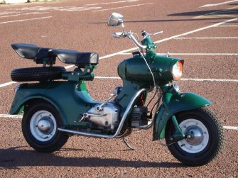 Formichino with 8" wheels