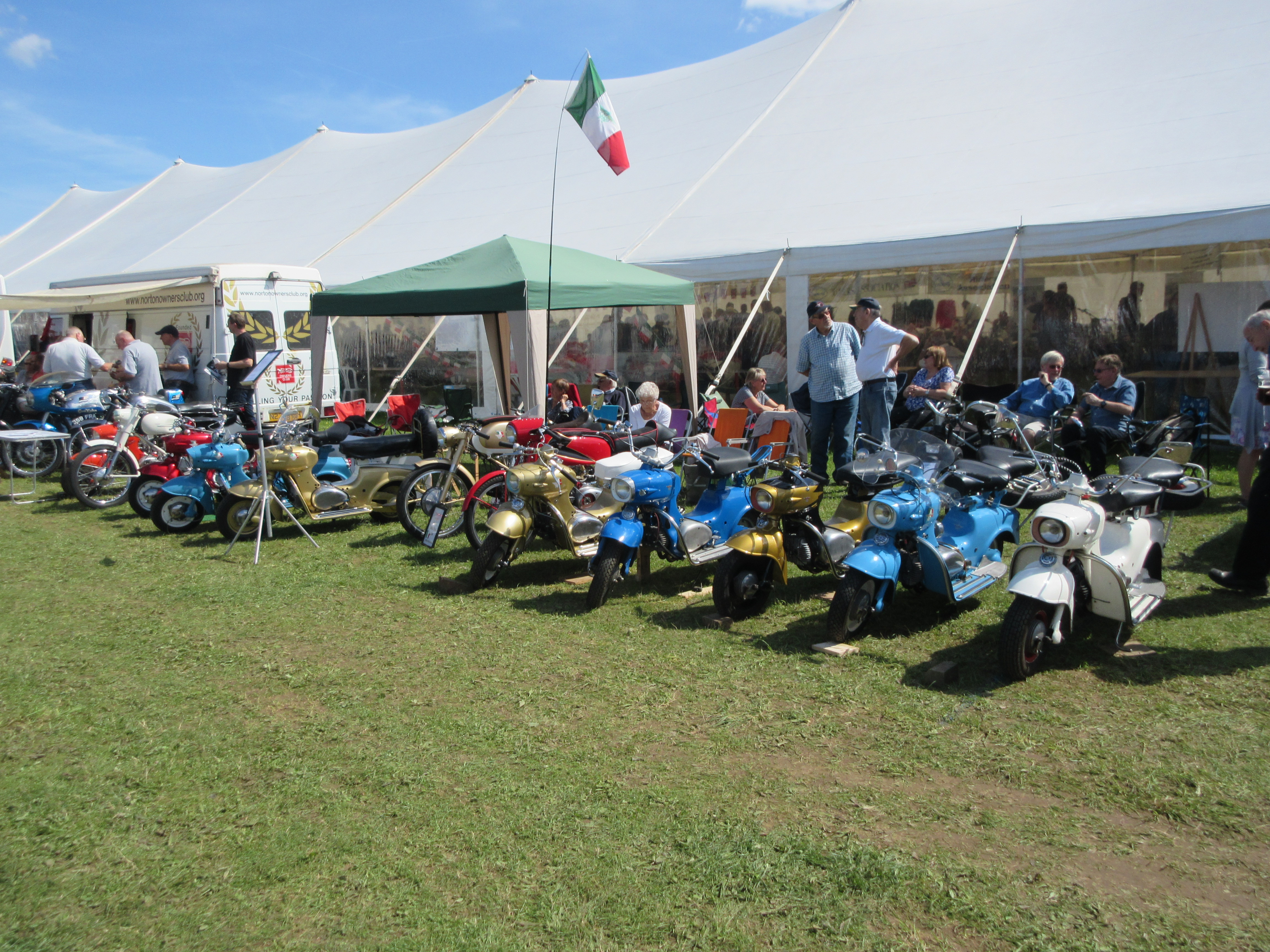 Rumi club display at Popham in 2017